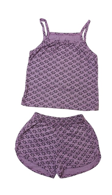 Комплект для девочки "МЕЛИНДА" кулир фиолетового цвета, Фиолетовый, 30, 5-6 лет, 110-116см