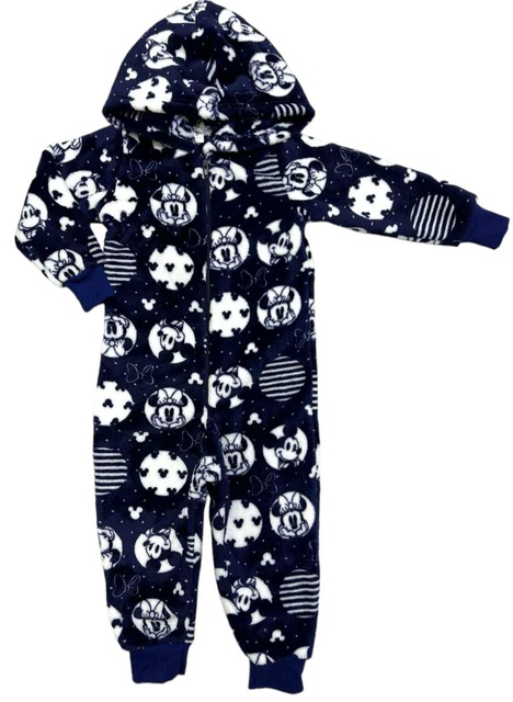 Дитячі трикотажні піжами для хлопчика. Кігурумі кольоровий вельсофт темно-синього кольору . ТМ «Пташка Украина»