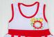 Платье «ИРМА» интерлок красного цвета, Красный, 28, 3-4 года, 98-104см
