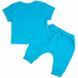 Комплект «АРТЕМЧИК» голубого цвета фулликра, Голубой, 28, 3-4 года, 98-104см