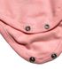Комплект боді із брючками начесний стрейч інтерлок рожевого кольору, Рожевий, 3-6 місяці, 68см