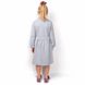 Трикотажна сукня дитяча «ЕЛЛА» двонитка сірого кольору, Сірий, 26, 2 роки, 92см