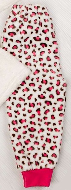 пижама "ОЛЕНЬ" рваная махра розового цвета, Розовый, 34, 8-9 лет, 128-134см