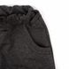 Трикотажные шорты на мальчика «ДЖИНС» двухнитка тёмно-серого цвета, 26, 2 года, 92см