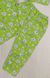 Пижама трикотажная на девочку кулир салатового цвета, Салатовый, 36, 9-10 лет, 134-140см