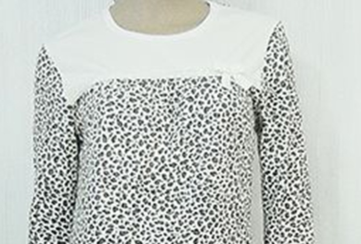 Ночная сорочка «ШАРЛОТТА» начес белого цвета, Белый, 40-42