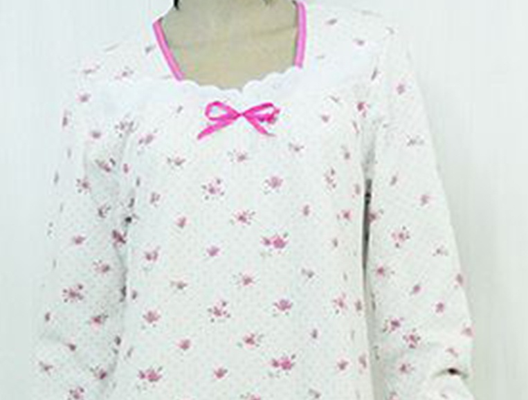 Ночная сорочка «КСЕНИЯ» начес розового цвета, Розовый, 60-62