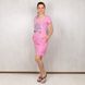 Платье «МАГНОЛИЯ» фулликра розового цвета, Розовый, 44