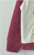 Джемпер дитячий «КРОЛИК» бордового кольору велюр, Бордовий, 28, 3-4 роки, 98-104см