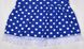 Платье «ЗАГАДКА» фулликра синего цвета, Синий, 28, 3-4 года, 98-104см