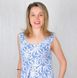 Сукня «ТЮЛЬПАН» кулір реактив блакитного кольору, Блакитний, 42, 16 років