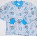 Пижама «СОВУШКА» начес голубого цвета, Голубой, 24, 1,5 года, 86см