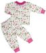 Пижама на манжете начёс розового цвета, Розовый, 30, 5-6 лет, 110-116см