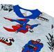 Піжама з манжетом кольоровий футер сірого кольору із надписом Супермен, Сірий, 10-12 років, 146см
