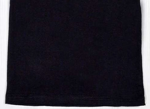 Футболка кулір чорного кольору, Чорний, 28, 3-4 роки, 98-104см