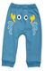 Штани євро дитячі однотонний інтерлок синього кольору, Синій, 3-6 місяці, 68см