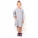 Сукня для дівчинки «Лілея» двонитка сірого кольору, Сірий, 26, 2 роки, 92см