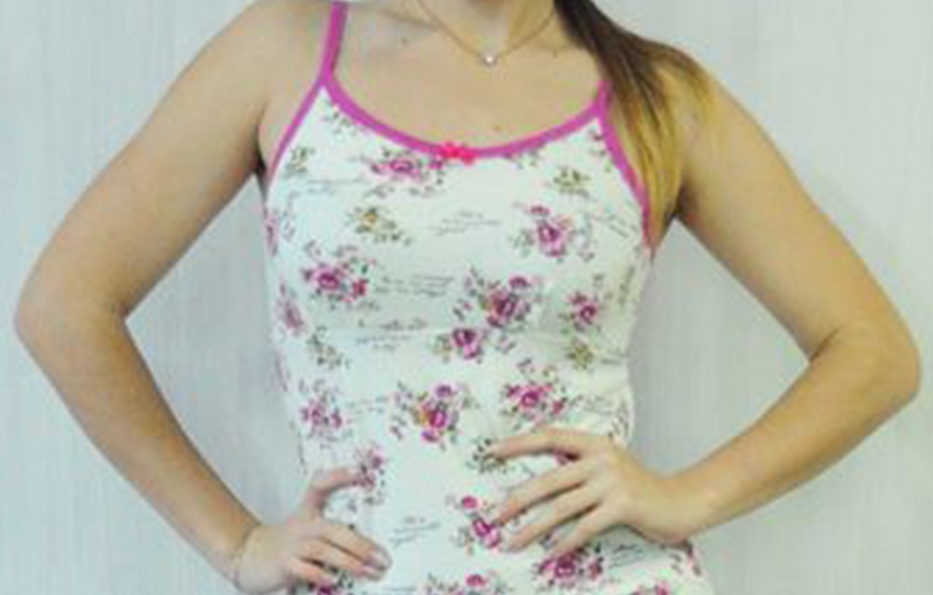 Сорочка «ЗАРИНА» фулликра розового цвета, Розовый, 42, 16 лет