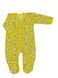 Комбинезон на кнопке ясельный кулир жёлтого цвета, Жёлтый, 22, 3-6 месяца, 62-68см