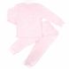 Пижама «ИНТЕР» комбинирована розового цвета интерлок, Розовый, 26, 2 года, 92см