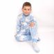 Пижама трикотажная для мальчика махра рваная голубого цвета, Голубой, 36, 9-10 лет, 134-140см