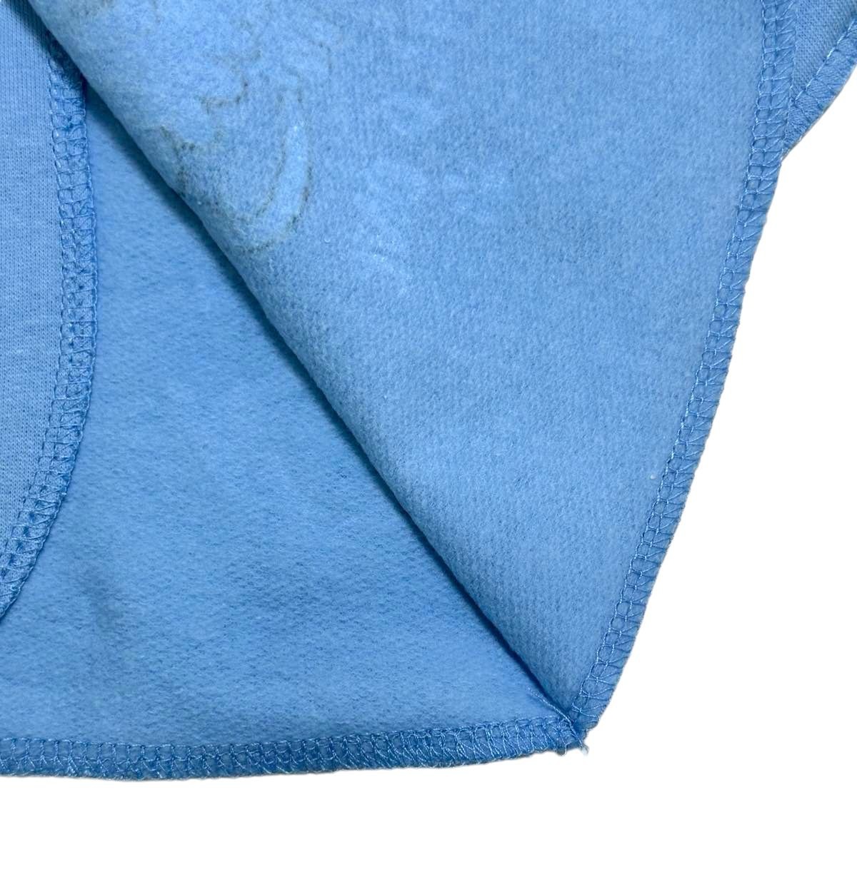Распашонка «НЕЦАРАПКА» однотонный начёс голубого цвета, Голубой, 22, 3-6 месяца, 62-68см