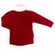Куртка "МІЛЕДІ" тринитка футер бордового кольору, Бордовий, 26, 2 роки, 92см
