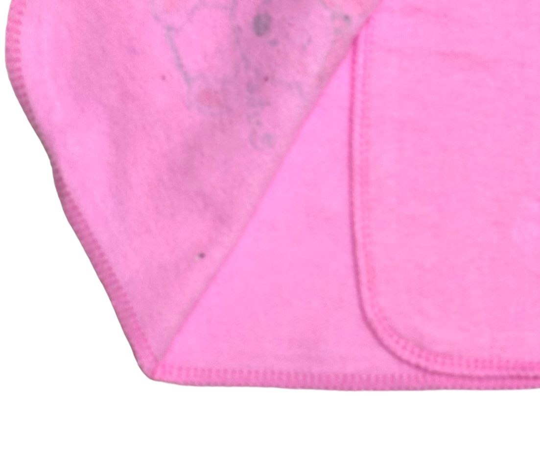 Распашонка «НЕЦАРАПКА» однотонний футер рожевого кольору, Рожевий, 18, 0-1,5 місяці, 50-56см