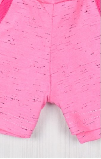 Шорти для дівчинки «МАРГАРЕТ» рожевого кольору фулікра, Рожевий, 26, 2 роки, 92см