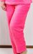 Піжама «ЕЛЬ КОРАСОН» рвана махра рожевого кольору, Рожевий, 42, 16 років