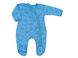 Комбінезон "ФУНТІК" кулір подвійного фарбування блакитного кольору, Блакитний, 24, 6-9 місяців, 68-74см