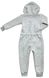 Ромпер тринитка на флісі сірого кольору, Сірий, 6-7 років, 122см