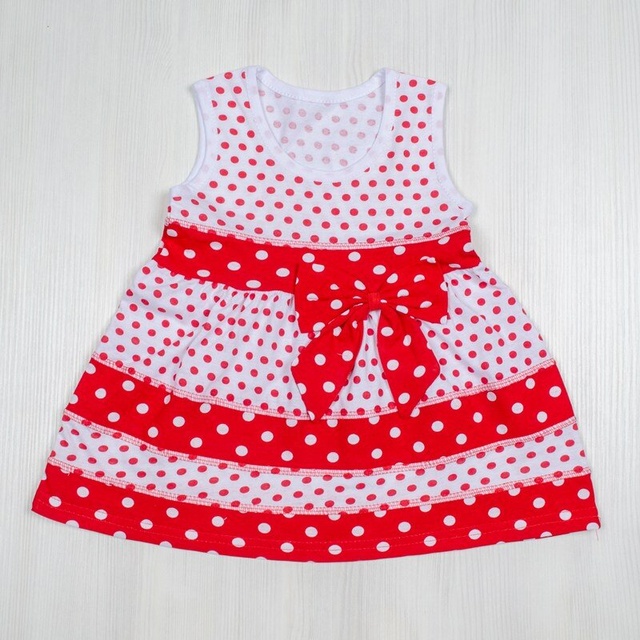 Дитячі трикотажні сукні для дівчинку. Дитяча сукня на дівчинку «БЕЛЛА» кулір червоного кольору. ТМ «Пташка Украина»