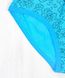 Трусы женские цветной кулир бирюзового цвета, Бирюзовый, 54