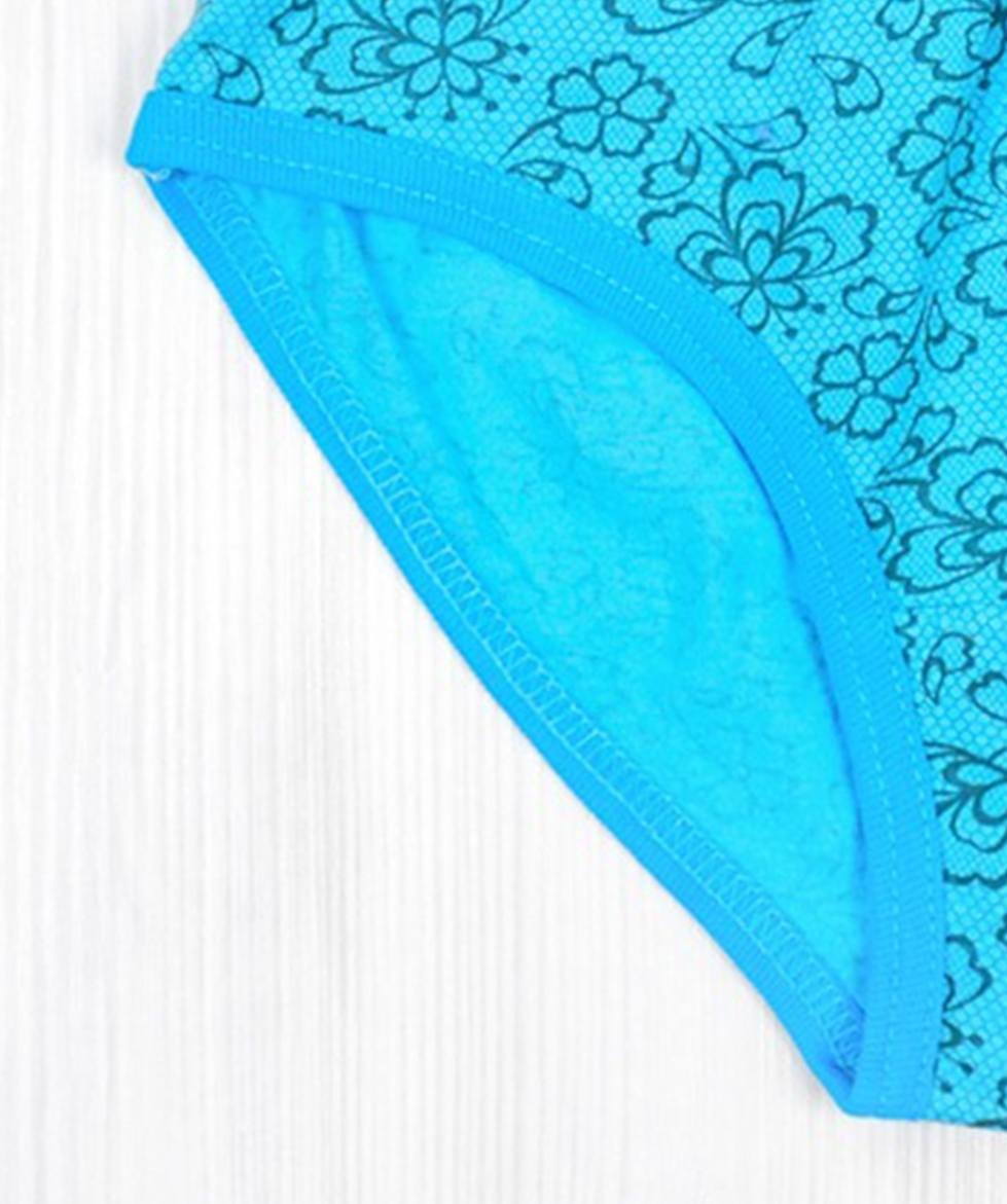 Труси жіночі кольоровий кулір бірюзового кольору, Бірюзовий, 54