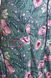 Халат жіночий на блискавці реактив кулір оливкового кольору, Оливковий, 52-54