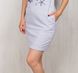 Трикотажна жіноча сукня «МАГНОЛІЯ» сірого кольору, Сірий, 44