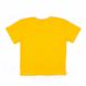 Футболка однотонна стрейч-кулір жовтого кольору, Жовтий, 24, 1,5 роки, 86см