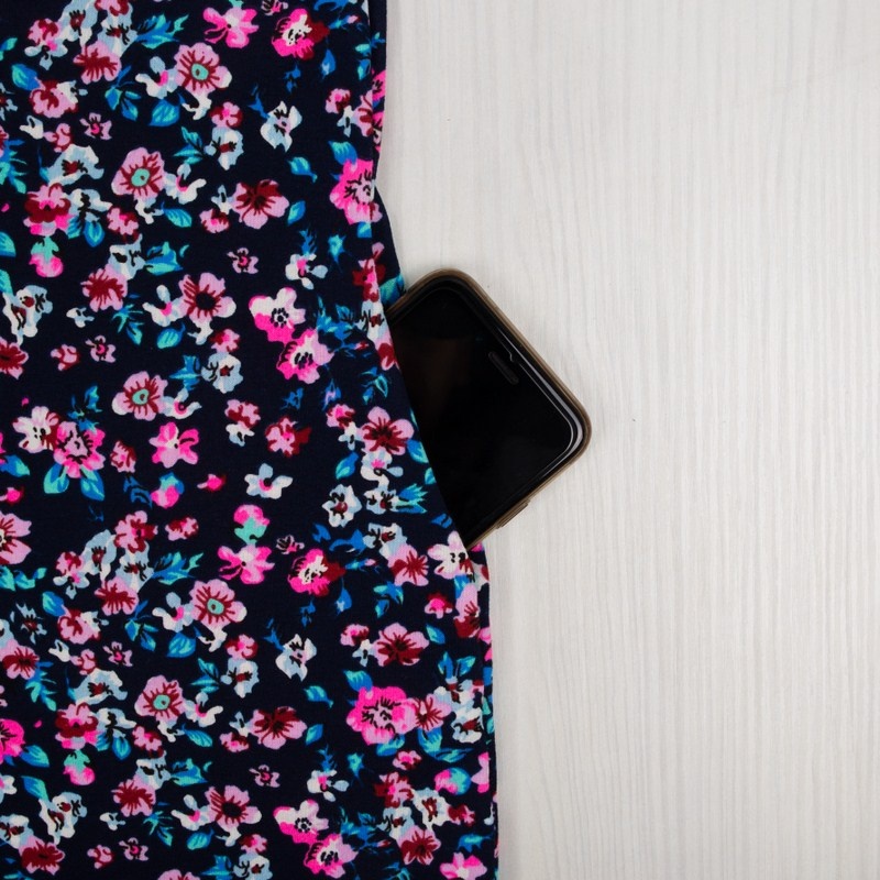 Детские трикотажные сарафаны для девочек. Платье «ВИКТОРИЯ» фулликра с розовыми цветочками. ТМ «Пташка Украина»