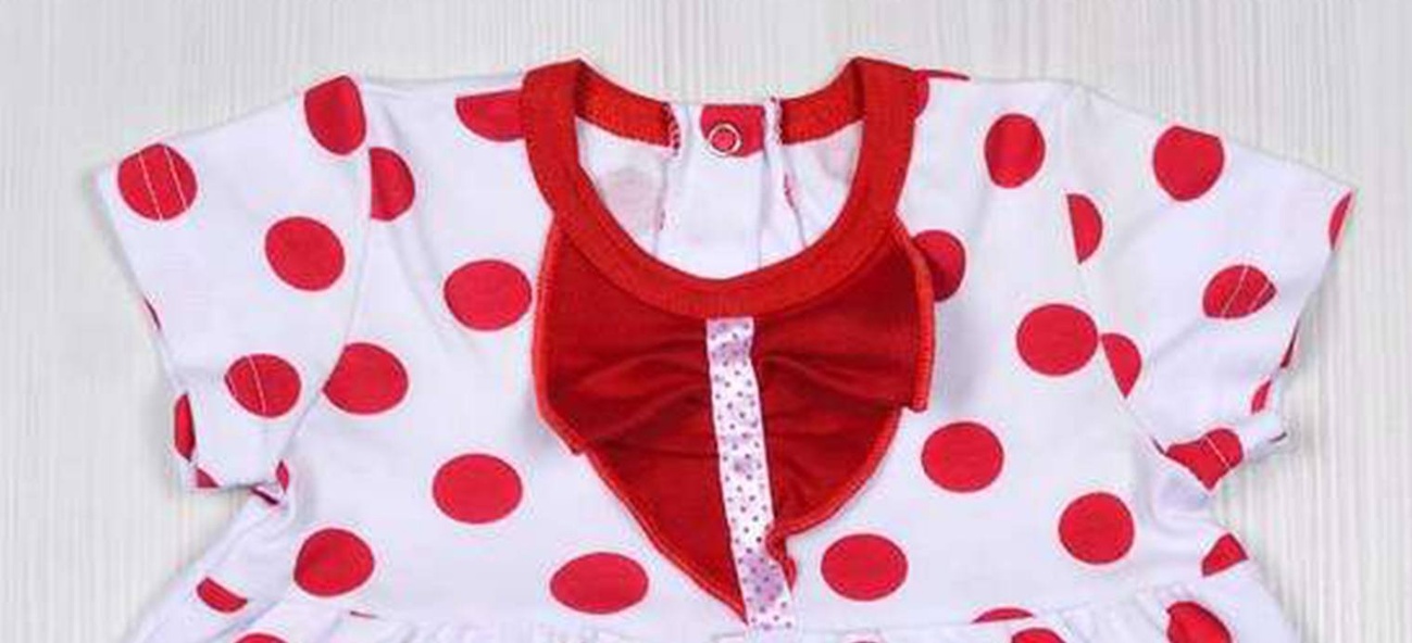 Дитячі трикотажні сукні для дівчинку. Сукня «МІШЕЛЬ» інтерлок червоного кольору. ТМ «Пташка Украина»