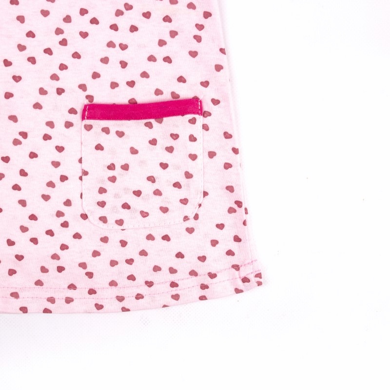 Детские трикотажные сарафаны для девочек. Платье «ВИВА» кулир розового цвета. ТМ «Пташка Украина»