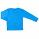 Батник «ГОРОД» голубого цвета интерлок, Голубой, 28, 3-4 года, 98-104см