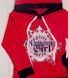 Костюм для дівчинки &laquo;ІНДИГО&raquo; двонитка червоного кольору, Червоний, 30, 5-6 років, 110-116см