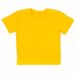 Футболка однотонна стрейч-кулир жёлтого цвета, Жёлтый, 30, 5-6 лет, 110-116см