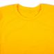 Футболка однотонна стрейч-кулір жовтого кольору, Жовтий, 30, 5-6 років, 110-116см