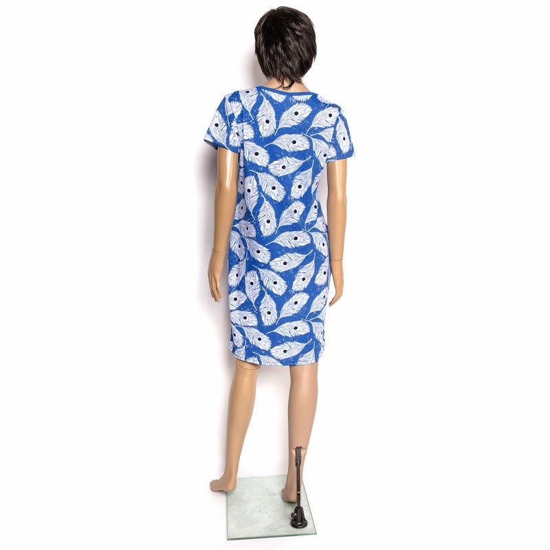 Сукня «МЕДИНА» кулір синього кольору, Синій, 54