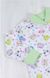 Комбінезон «ЧИЖИК» салатового кольору із зображенням звіряток інтерлок, Салатовий, 20 з/р, 1,5-3 місяці, 56-62см