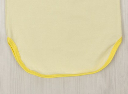 Ночная сорочка «ДЖЕЙН» начес желтого цвета, Жёлтый, 28, 3-4 года, 98-104см