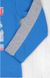 Батник «БЕСТ» голубого цвета интерлок, 32, Голубой, 7-8 лет, 122-128см