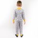 Трикотажная пижама на мальчика «ДИНОЗАУР» кулир желтого цвета, Жёлтый, 26, 2 года, 92см